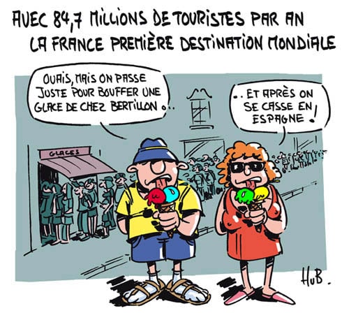 84,7 millions de touristes par an en France